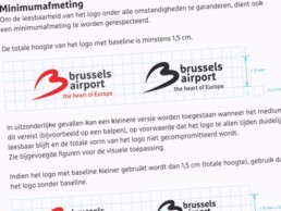 Brussels Airport brand manual